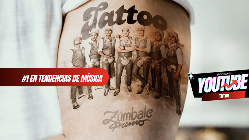 Zúmbale Primo nominado a Premios Cordillera con su éxito, «Tattoo»